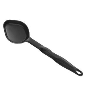 Vollrath 5292820 4 oz High Heat Solid Oval Nylon Spoodle Portion Spoon Black